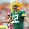 Aaron Rodgers suggests he played part in Bucs' penalty during 2-point try