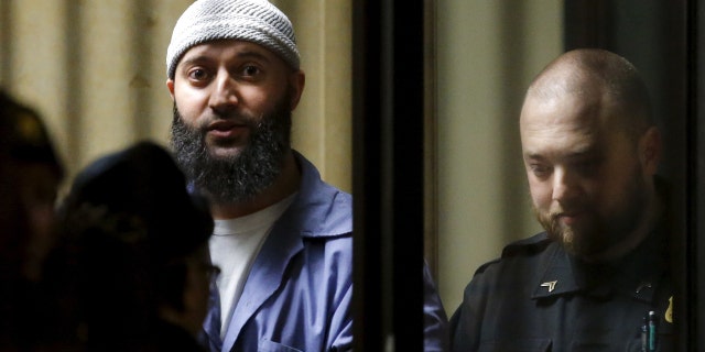 Adnan Syed in court, shortly before he was exonerated of murder.