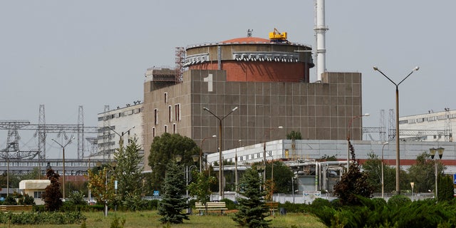 A view shows the Zaporizhzhia Nuclear Power Plant in the course of Ukraine-Russia conflict outside the Russian-controlled city of Enerhodar in Zaporizhzhia region, Ukraine August 22, 2022.