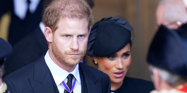 Prince Harry, Meghan Markle funeral
