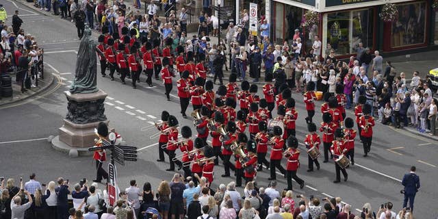 Queen Elizabeth II's coffin was transferred from Westminster Abbey to Windsor Castle after her funeral on Monday.