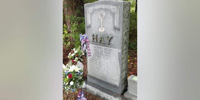 George D. Hay, founder of the Grand Ole Opry, is buried at Forest Lawn Cemetery in Norfolk, Virginia. The Virginia Country Music Association tends to his grave and hosts a wreath-laying ceremony in Hay’s honor each year.