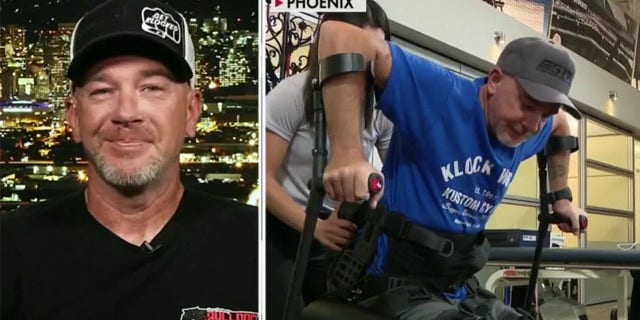 Arizona Army veteran Richard Neider joined 'Fox and Friends' on Thursday, Sept. 15, 2022, to discuss being able to walk again after being paralyzed.
