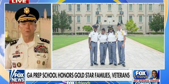 Georgia Military College president Lt. Gen. Caldwell joined "Fox and Friends" on Friday, Sept. 23, 2022.