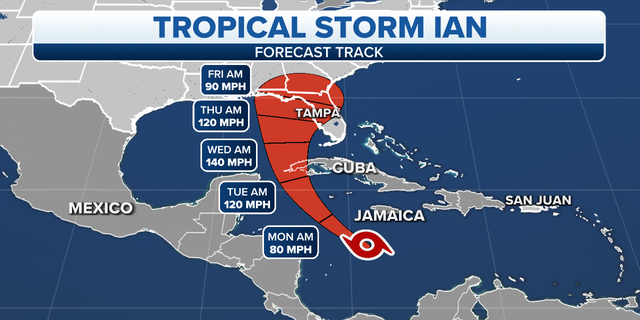 Florida Keys Under Tropical Storm Watch As Ian Gains Strength In The ...