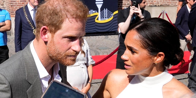 Prince Harry and Meghan Markle were seemingly snubbed yet again, being placed at the very bottom of the "Royal Family" tab alongside Prince Andrew.