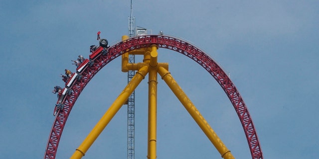 highest point on Top Thrill Dragster