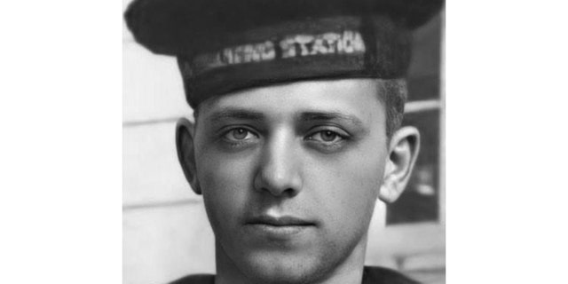 This undated image provided by the U.S. Navy shows sailor Herbert "Bert" Jacobson, from Grayslake, Illinois. The 21-year-old is to be laid to rest at Arlington National Cemetery on Sept. 13, 2022.