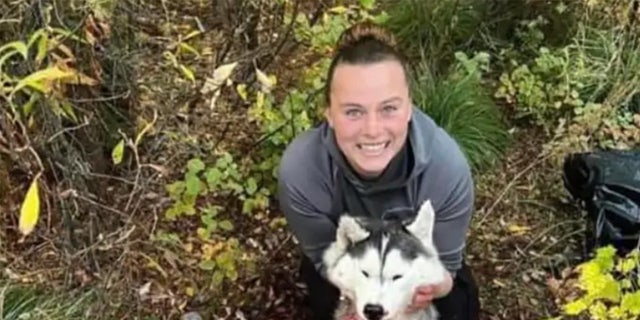Hunter Amanda Rose Barnes bragged on Facebook about shooting a wolf pup – but outraged users pointed out that her prey was a Siberian husky.