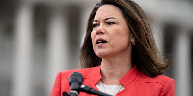 Rep. Angie Craig, D-Minn., has voted with Biden and Pelosi 100% of the time