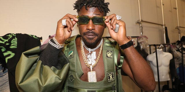 Antonio Brown in NYC in September 2022