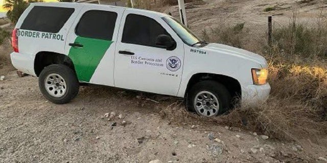 An image of a cloned Border Patrol vehicle that was reserved by agents following a short chase in California.