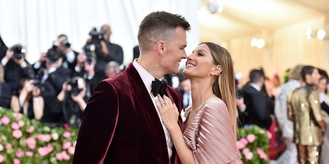 Tom Brady and Gisele Bündchen attend the 2019 Met Gala Celebrating Camp: Notes on Fashion at Metropolitan Museum of Art on May 06, 2019, in New York City.