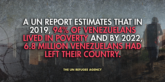 Poor economic conditions, food shortages and limited access to healthcare have driven millions of Venezuelans to the U.S.