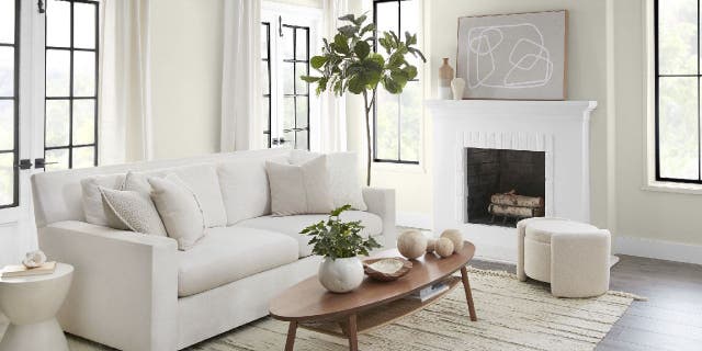 Behr Paint Company announces Blank Canvas as its 2023 Color of the Year, which is a warm white shade.