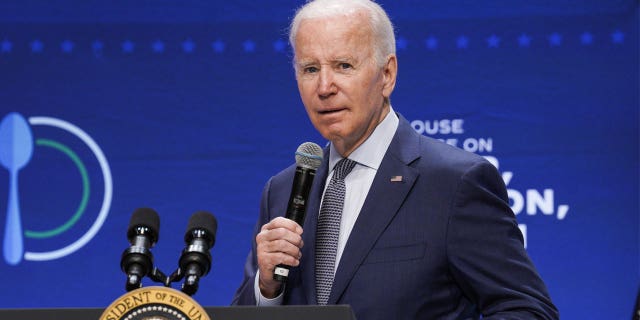 U.S. President Joe Biden speaks at the White House Conference on Hunger, Nutrition, & Health in Washington, D.C., on Wednesday, Sept. 28, 2022.