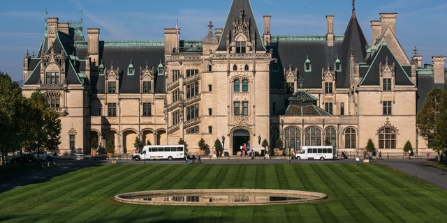 The Biltmore Estate, built in 1895, is the largest privately owned home in America and the largest tourist attraction in Asheville, North Carolina.