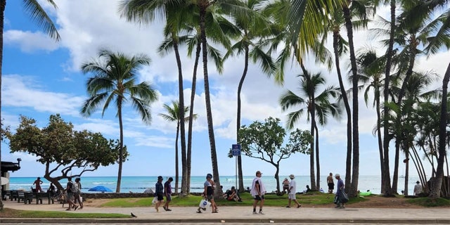 Barnes said he hit the "jackpot" in Hawaii with its warm temperatures, especially the warm, 70-degree nights.