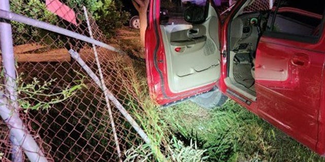 Border agents say two back-to-back pursuits ended with the vehicles crashing through a fence. 