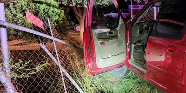 Border agents say two back-to-back pursuits ended with the vehicles crashing through a fence.