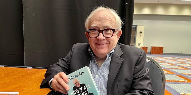 Leslie Jordan had just written a book titled "How Y'all Doing?"