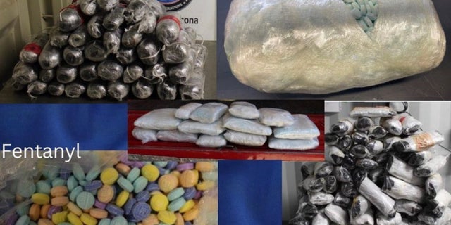 U.S. Customs and Border Protection officers fund hundreds of thousands of fentanyl pills, including many that were "rainbow-colored" during seizures in Arizona, officials said. 