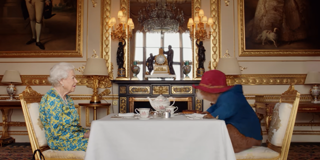 The queen starred alongside Paddington Bear in a skit made to celebrate her Platinum Jubilee. 