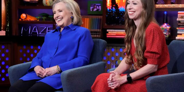 WATCH WHAT HAPPENS LIVE WITH ANDY COHEN -- Episode 19140 -- Pictured: (l-r) Hillary Clinton, Chelsea Clinton
