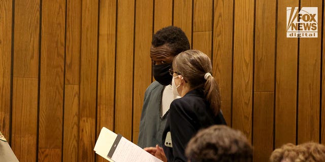 Murder suspect Cleotha Abston Henderson appears in court at Shelby County Criminal Justice Center in Memphis Tennessee, Wednesday, September 7, 2022. He is charged with the murder of Memphis mother-of-two, Eliza Fletcher. He is represented by appointed council, Jennifer Case. He has been ordered held without bond by Judge Louis Montesi.