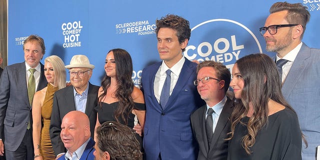 The star-studded guest list at The Scleroderma Research Foundation event included John Mayer, Rosie O’Donnell, Jimmy Kimmel and Joel McHale.