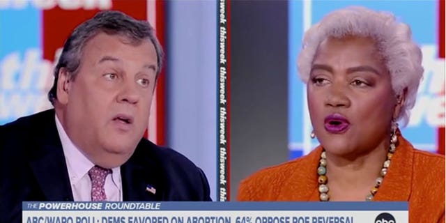 Donna Brazile and Chris Christie joined ABC's "This Week" on Sunday. 