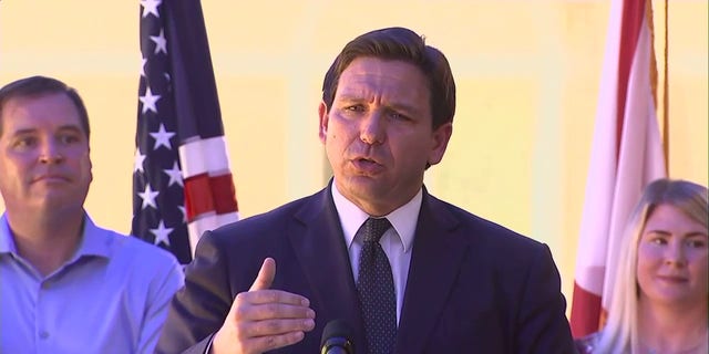 Florida Governor Ron DeSantis Tuesday responded to criticism for flying immigrants to Massachusetts' Martha's Vineyard.