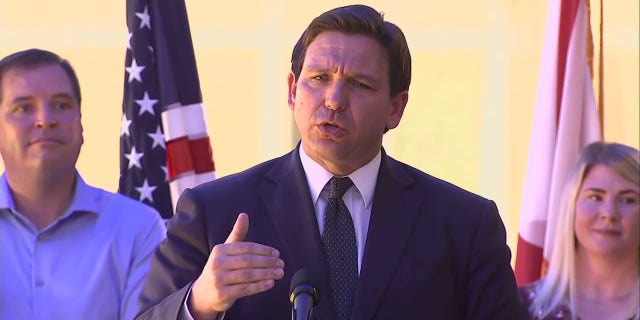 Florida Governor Ron DeSantis Tuesday responded to criticism for flying immigrants to Massachusetts' Martha's Vineyard.