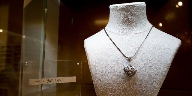 Princess Diana presented a locket to Sarah-Jane Gaselee.  The bridesmaid has worn it for decades.