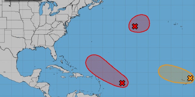 Disturbances in the Atlantic