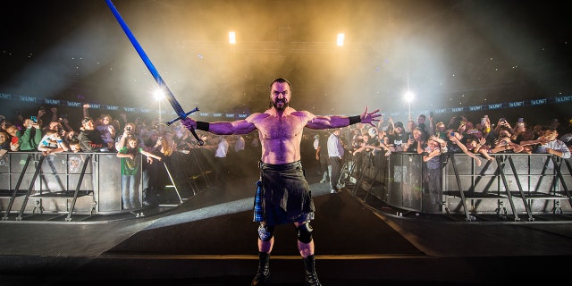 Drew McIntyre pictured in Glasgow.