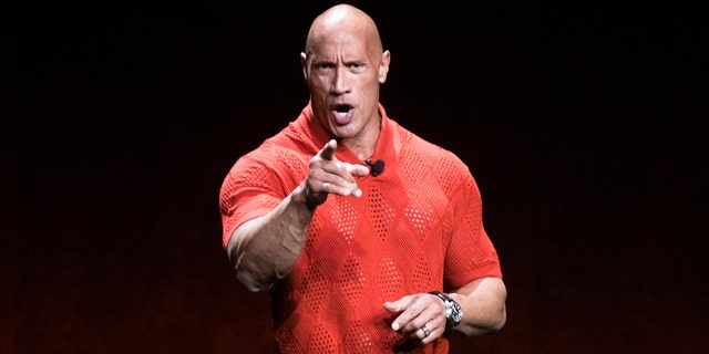 Actor Dwayne "The Rock" Johnson speaks onstage during CinemaCon 2022 - Warner Bros. Pictures "The Big Picture" Presentation during CinemaCon 2022 at Caesars Palace on April 26, 2022 in Las Vegas.