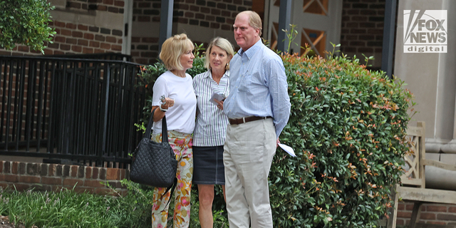 Eliza Fletcher's family attends a vigil at Second Presbyterian Church in Memphis.