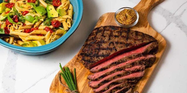 This flank steak recipe can be prepared in five minutes and ready in 25.