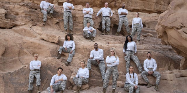 The cast of FOX's new show, "Special Forces." 