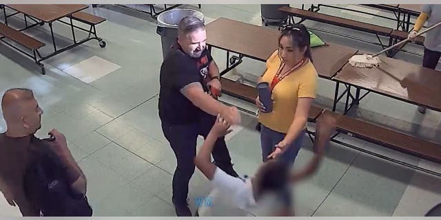 Former Principal Brian Vollhardt is facing charges after being seen pushing a special needs child