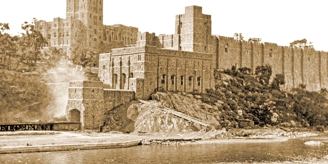 U.S. Military Academy, West Point, N.Y., c. 1915, Vintage Photograph. Benedict Arnold commanded the American stronghold at West Point when he offered to trade it for cash to the British in the American Revolution.