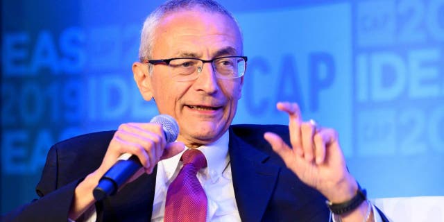 John Podesta, founder and director for Center for American Progress, speaking at The Center for American Progress CAP 2019 Ideas Conference.