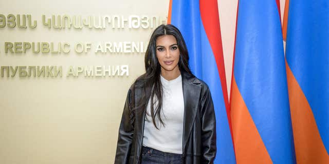 Kim Kardashian chose to share that she was having conversations surrounding Iran and Armenia while getting a facial. 