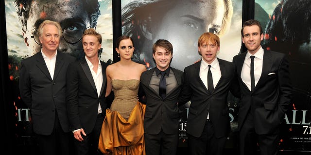 Watson played heroine Hermione Granger while Felton portrayed her nemesis Draco Malfoy in the mega-hit franchise. 