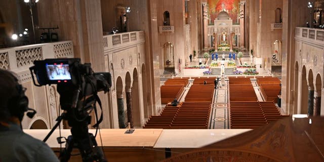 The Great Upper Church of the Basilica of the National Shrine of the Immaculate Conception, pictured, is one of the world's largest churches.