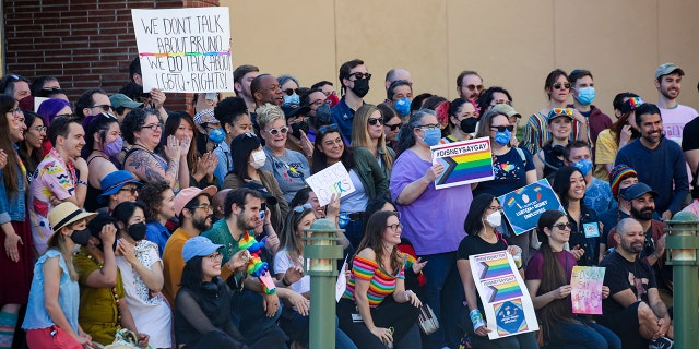 Disney 'Don't Say Gay' protesters