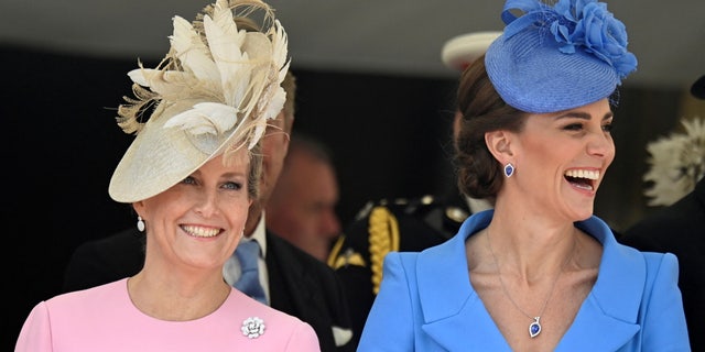 Sophie and Kate Middleton have a close relationship and are often seen laughing together.