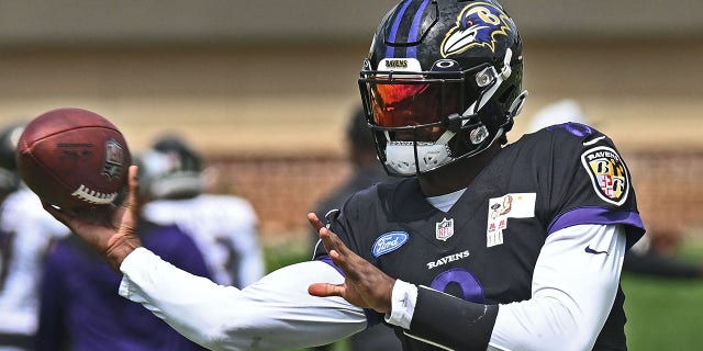 Through a week and a half of training camp, Baltimore Ravens quarterback Lamar Jackson has been consistently more accurate than he has ever been over five summers in Baltimore, and his range as a passer has never been greater.