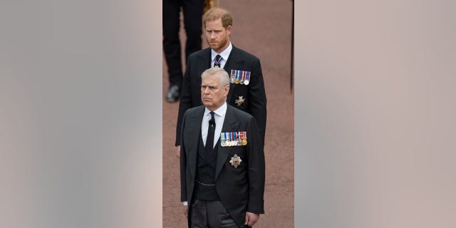 At the very bottom of the "Royal Family" page is the disgraced Duke of York, Andrew. Right before him is the Duke and Duchess of Sussex..